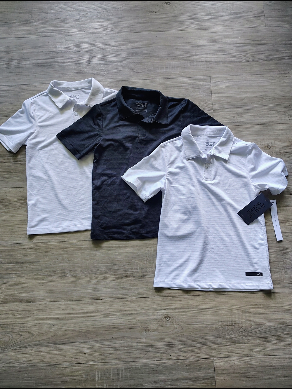 Athletic Works Kids' Polo Shirt Bundle